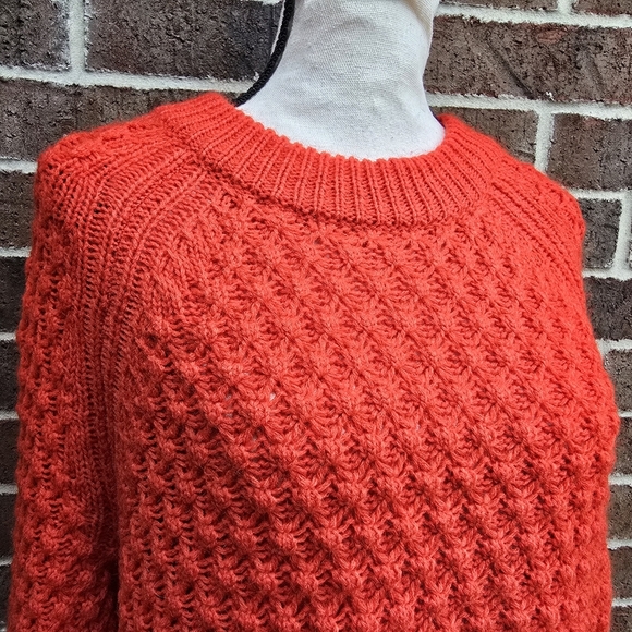H&M Bold Red Knit Sweater - Picture 3 of 12